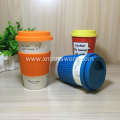 Custom heat resistant silicone holder for coffee cup